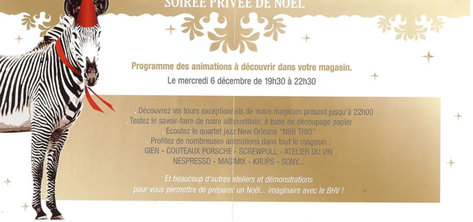 Mister Greg dans BHV