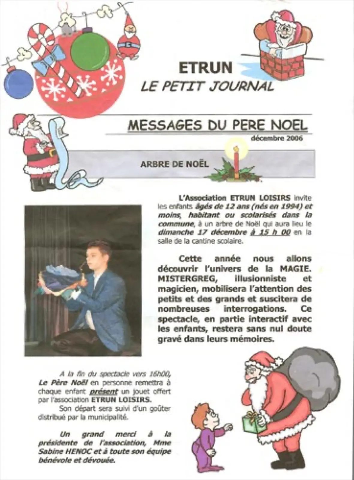 Mister Greg dans Le Petit Journal