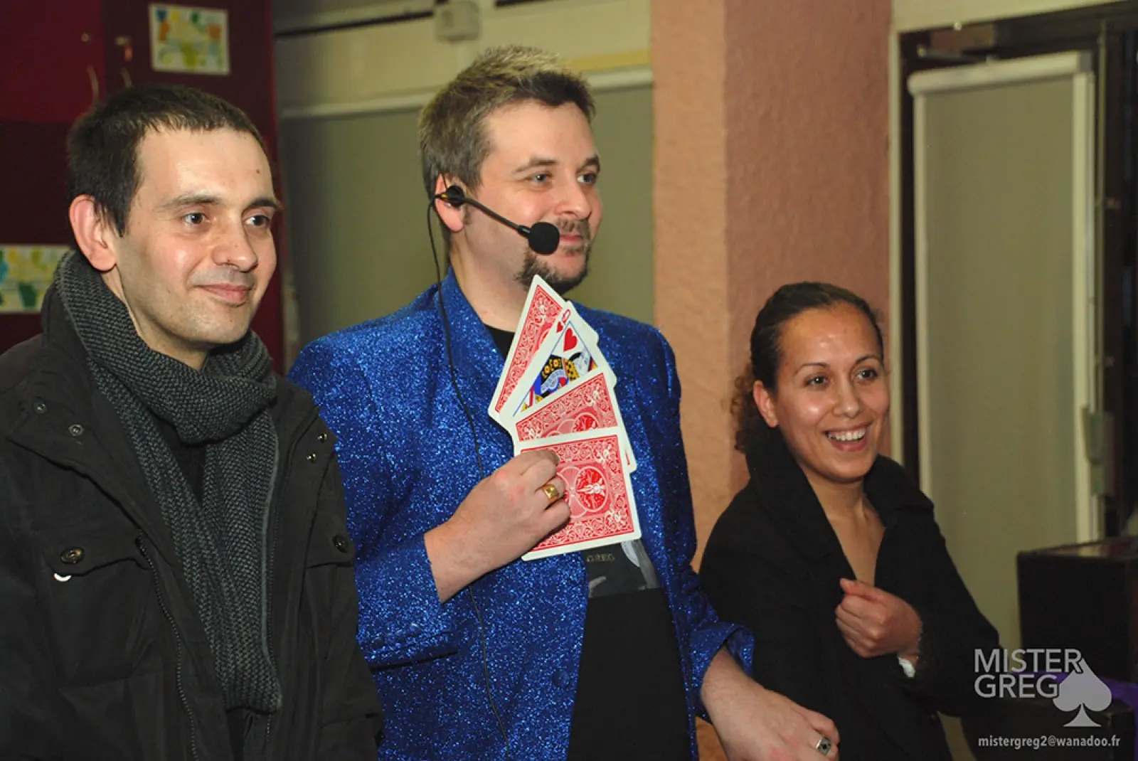 Close-up lors d'un dîner associatif