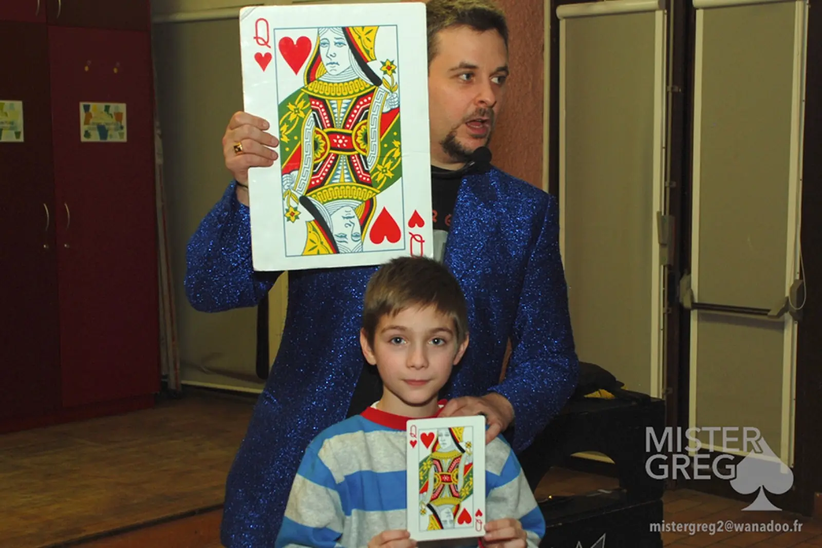 Routine avec foulards colorés