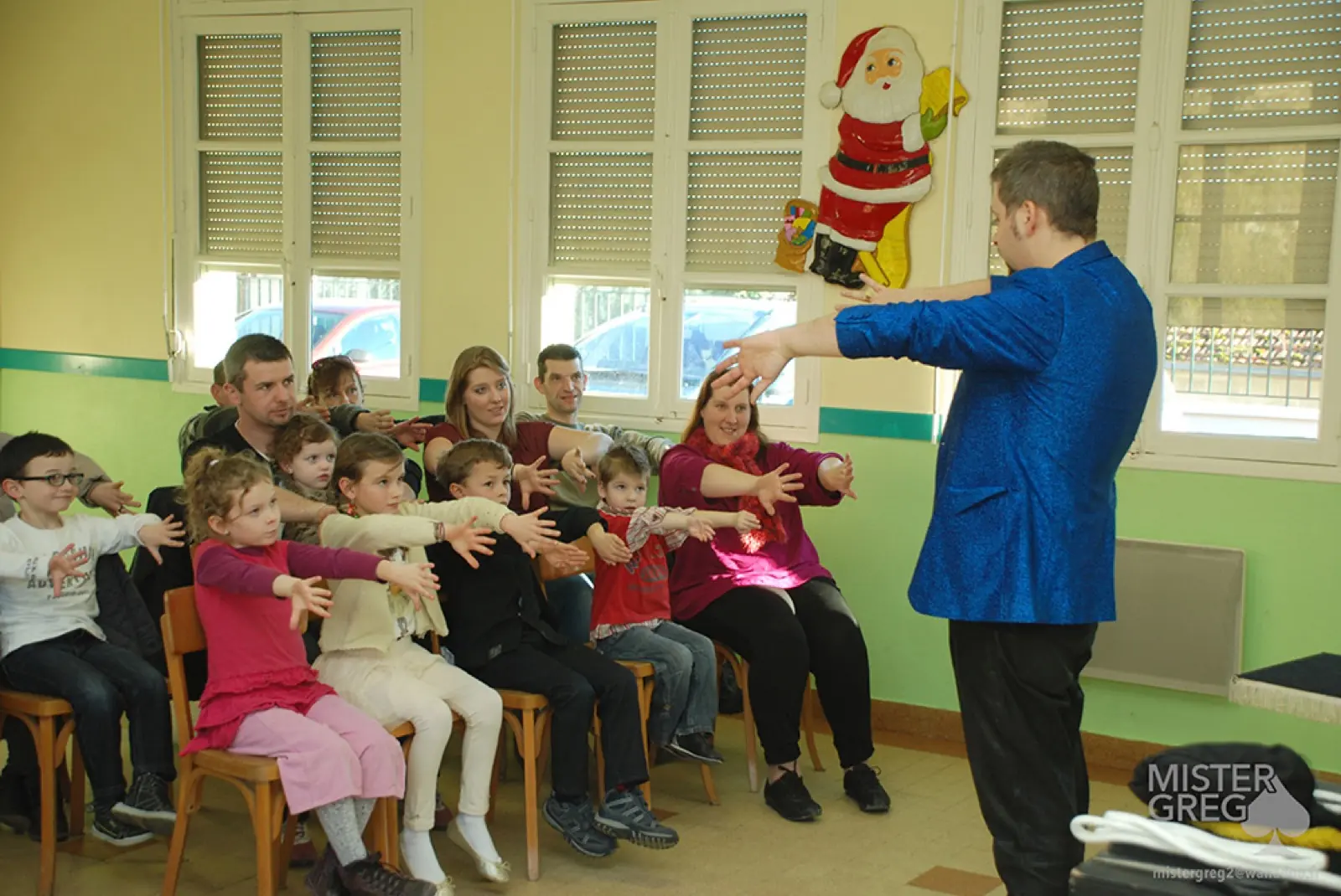 Magie rapprochée au CE Sanders